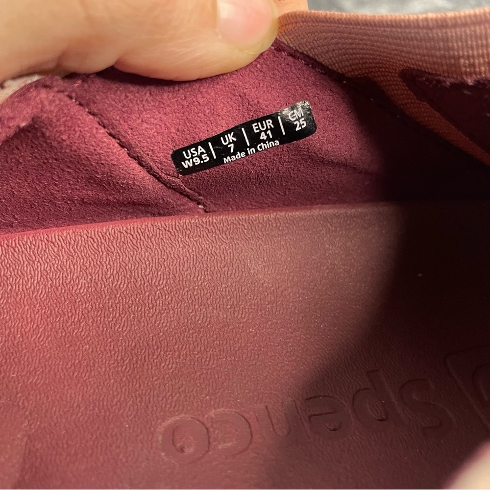 💛 Spenco Slip On Shoes Pink 9.5 - Picture 9 of 9